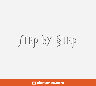 Step by step